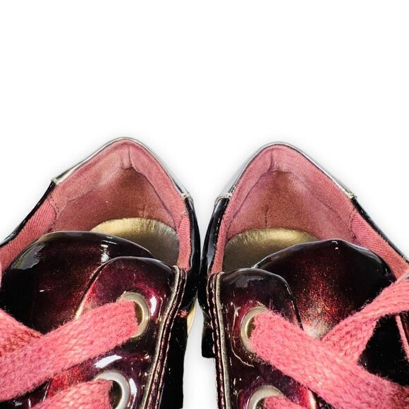 Limelight Maroon and White Sneakers - Picture 12 of 12